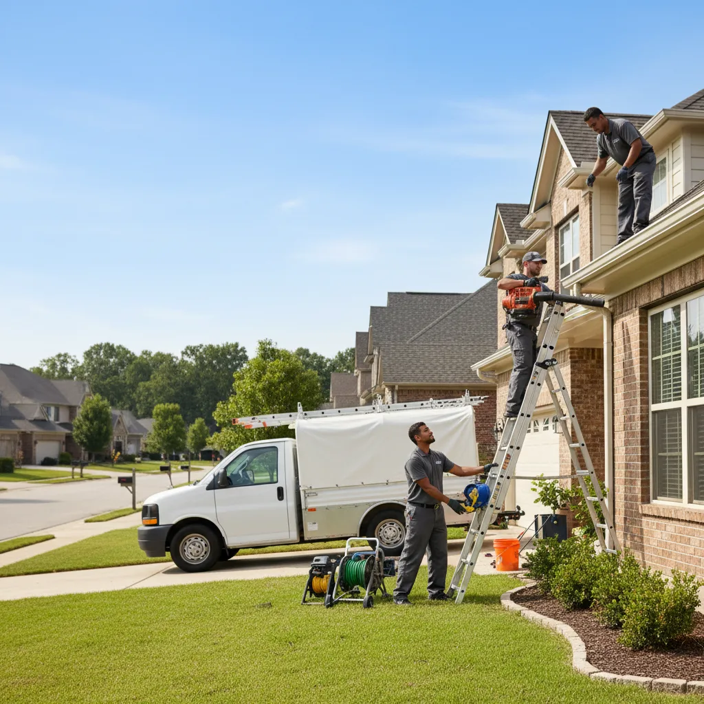 Home Gutter Service in Keenes, IL near me